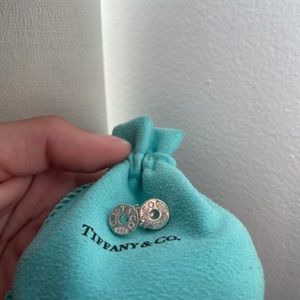 Tiffany & co circle earrings